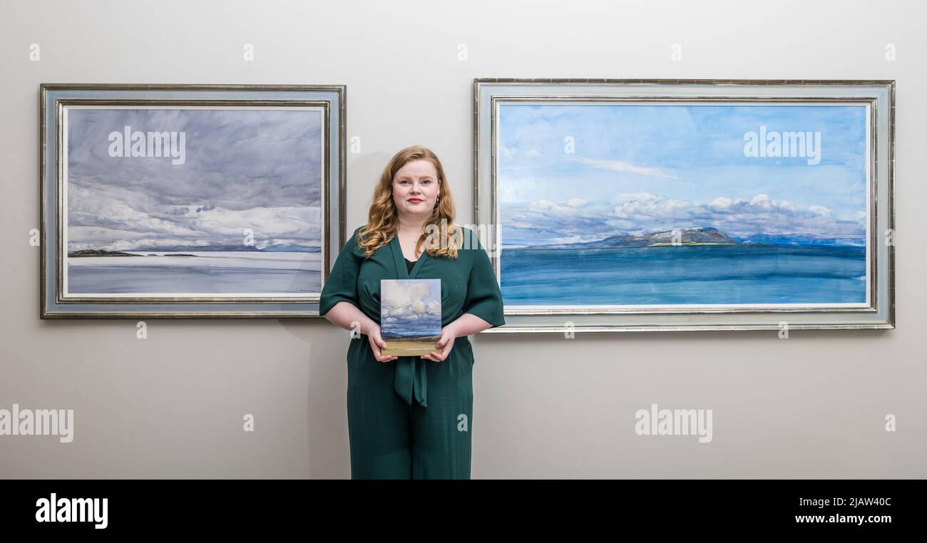 Édimbourg, Écosse, Royaume-Uni, 01 juin 2022, Nouvelle exposition: Ouverture lundi 6 juin, la Galerie écossaise célèbre la vie et le travail de James Morrison dans une importante rétrospective: «James Morrison A Celebration 1932 - 2020». L'exposition présente des œuvres de paysage de toute sa carrière. Le peintre a eu 25 expositions solo à la Galerie écossaise Banque D'Images