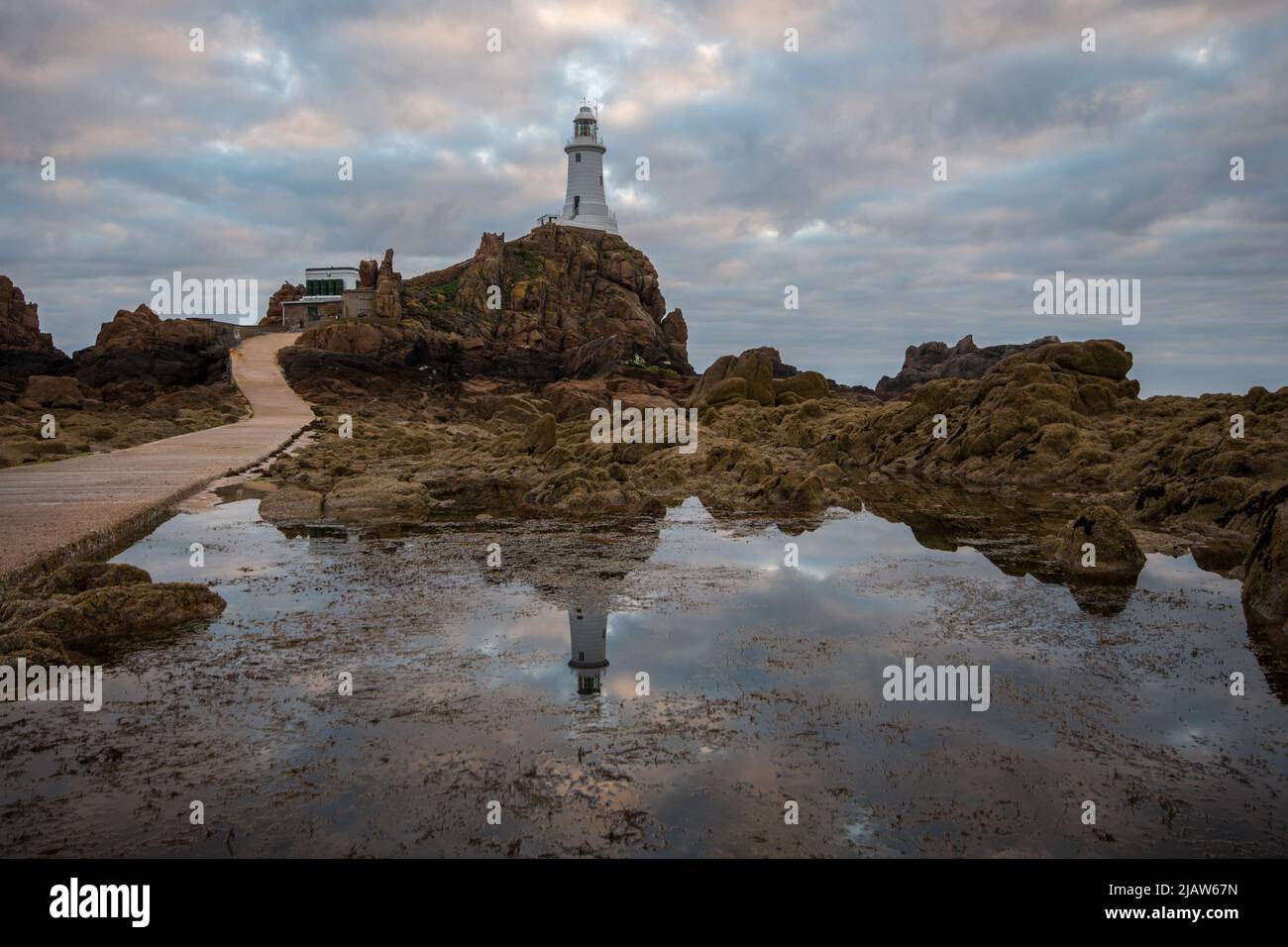 Paysages et nature Île de Jersey - Île de la Manche - Kanalinsen Banque D'Images