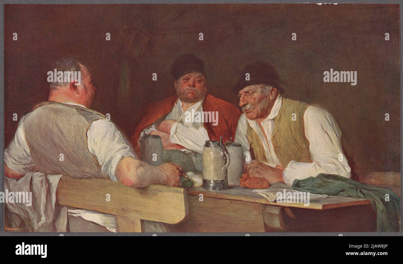 Bliżej Kultury Éditeur par A.E. Seemann à Leipzig, Harburger, Edmund (1846 1906) Banque D'Images