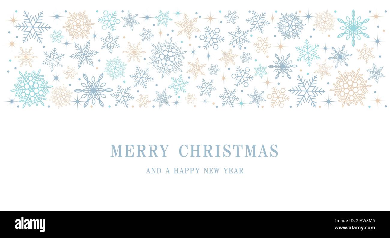 Joyeux Noël et bonne année Résumé arrière-plan avec espace de texte, illustration vectorielle. Illustration de Vecteur