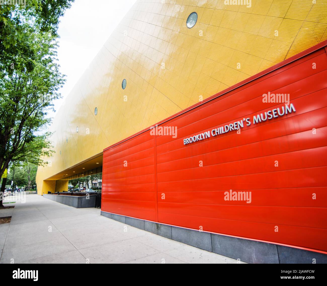 Entrée au musée pour enfants de Brooklyn, Crown Heights, Brooklyn, New York Banque D'Images