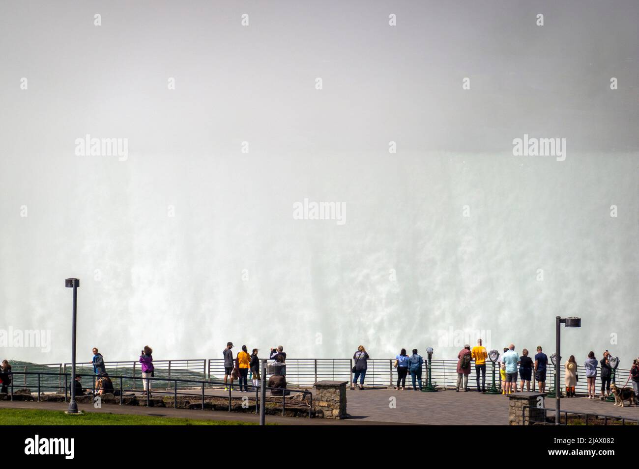 Parc régional de Niagara Falls à New York Banque D'Images