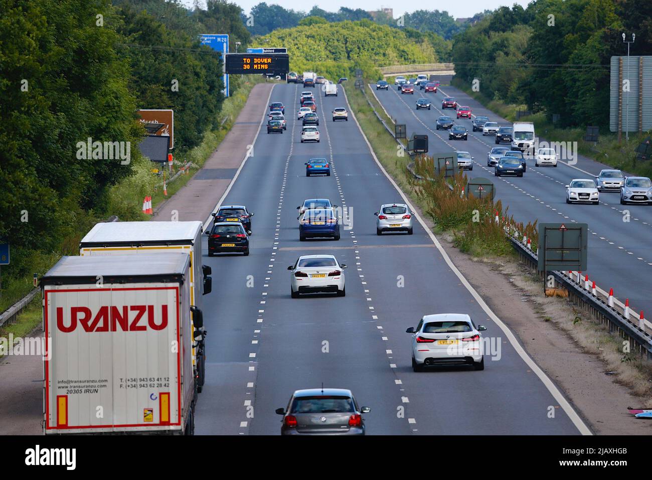 Ashford, Kent, RoyaumeUni. 01 juin 2022. De grandes quantités de