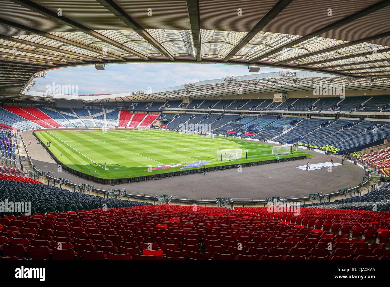 Fanion Officiel Football Écosse Vs France - Hampden, 29 Mars 2000 - Collection