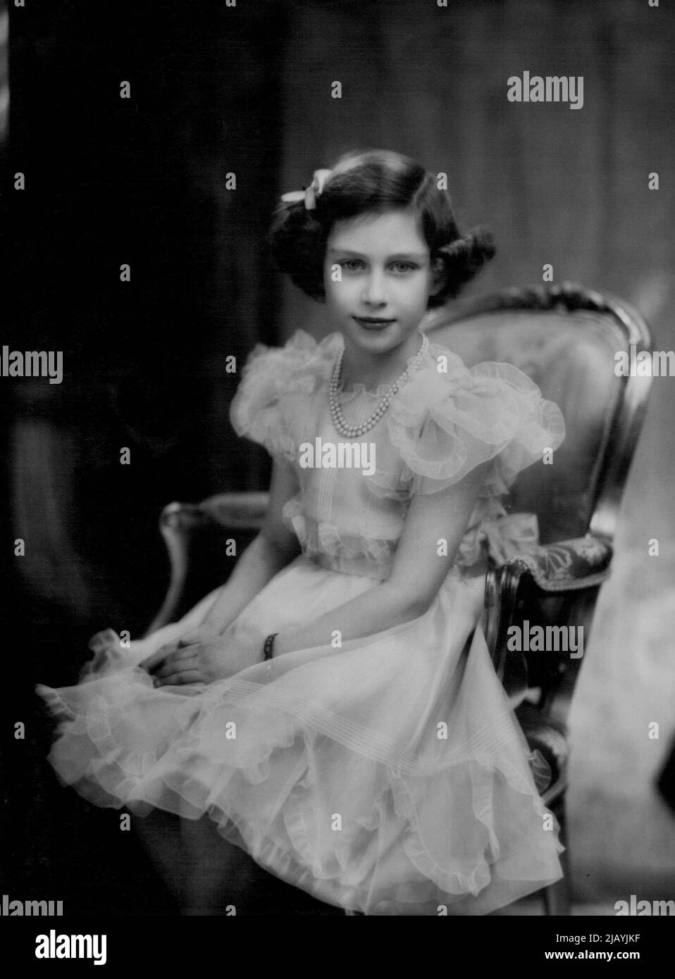 Princesse Margaret Rose. 12 septembre 1939. (Photo de Marcus Adams). Banque D'Images