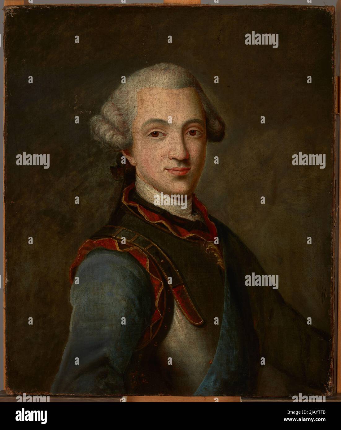 Portrait de Józef Paulin Sanguszko (1740 1781), Grand maréchal de Lituanie inconnu Banque D'Images