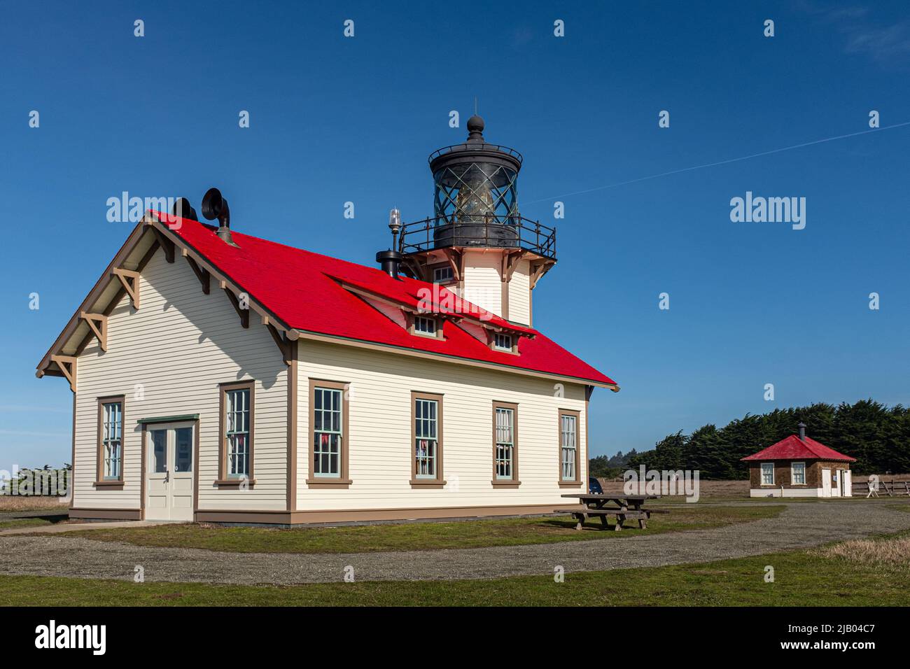 Point Cabrillo Light Station. Caspar, CA. 12/2018 Banque D'Images