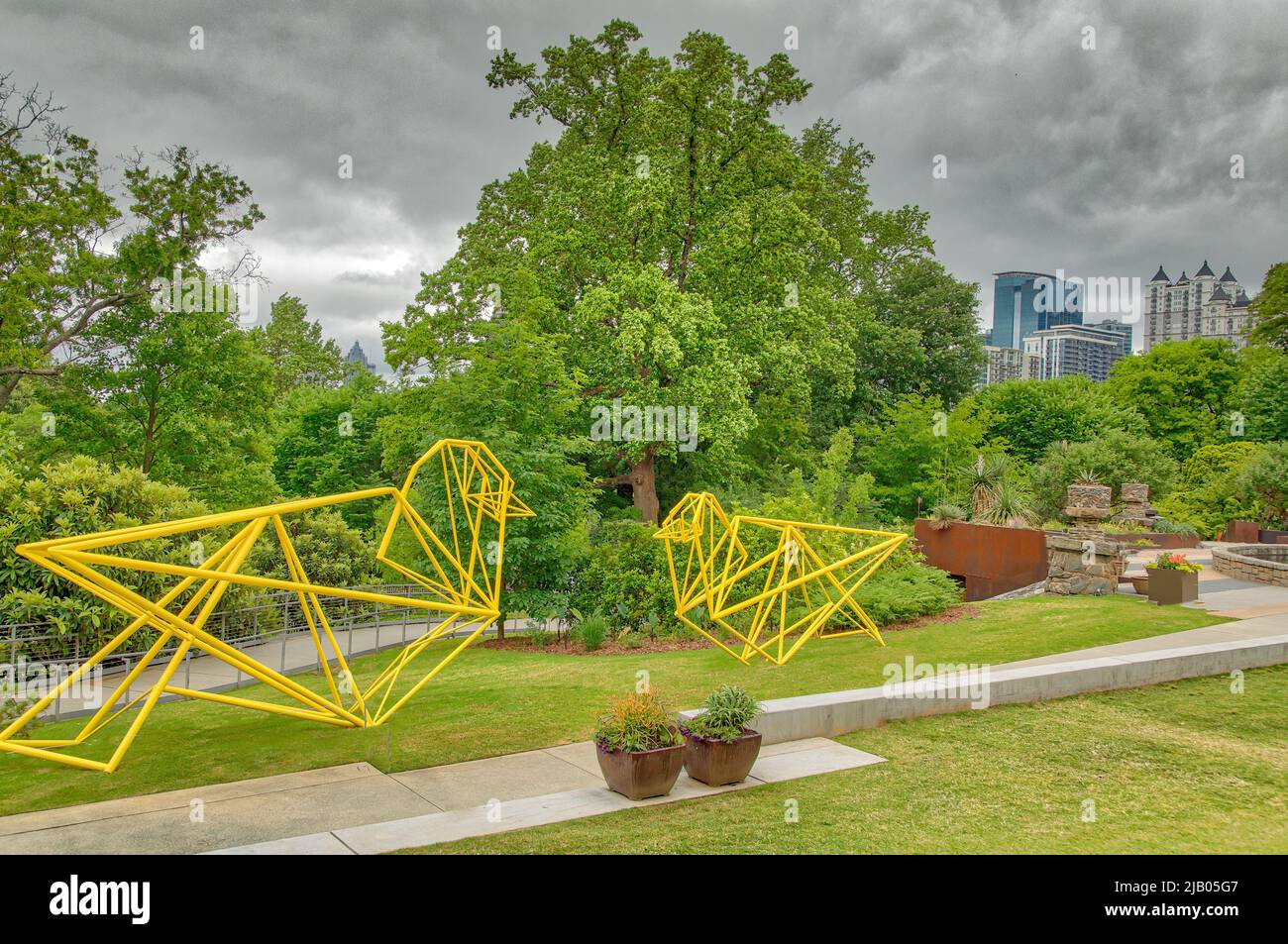 Jardin botanique d'Atlanta Banque D'Images