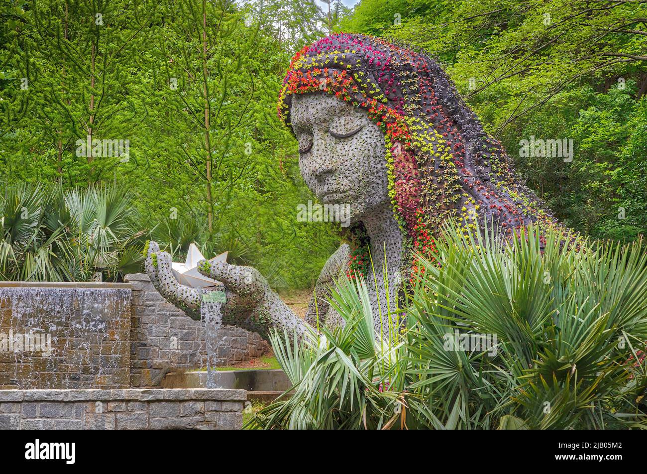 Jardin botanique d'Atlanta Banque D'Images