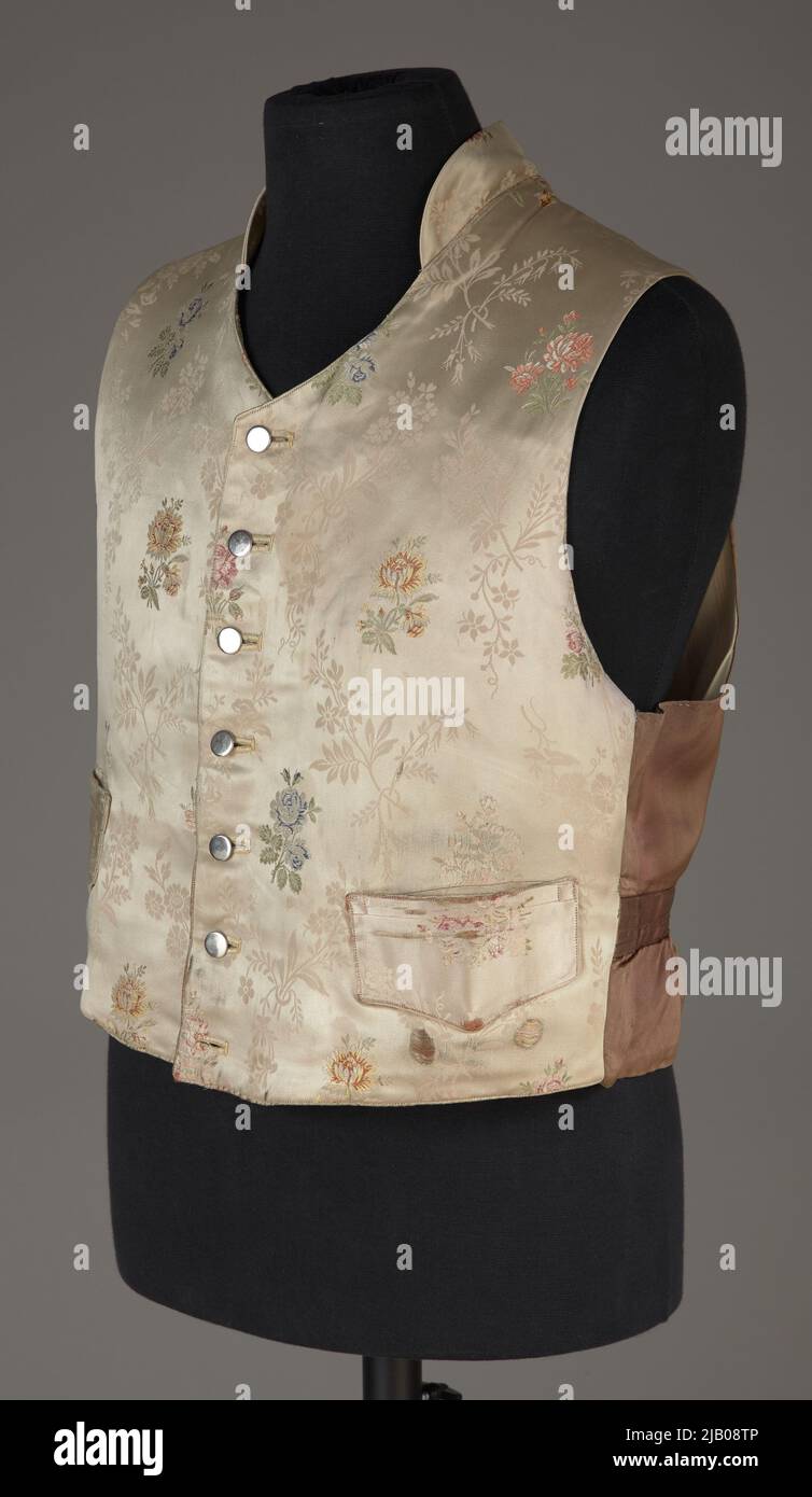 Gilet avec boutons de Sanders double couche inconnu Banque D'Images
