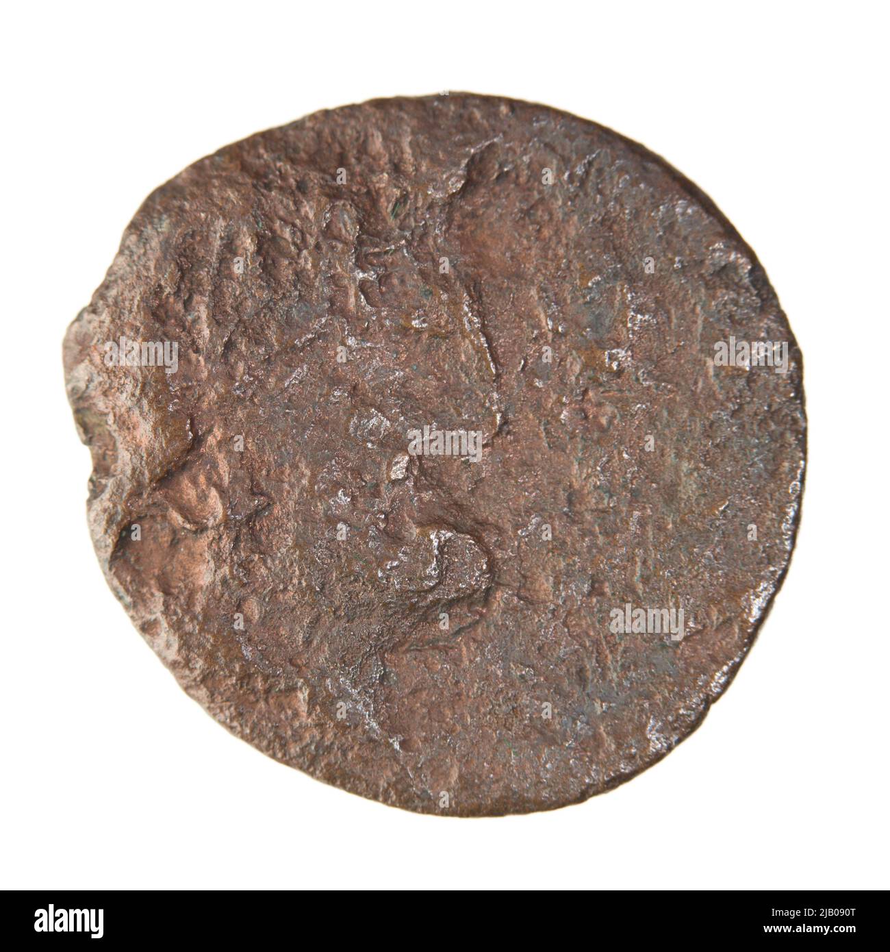 Grèce, Sarmacja, Olmia, vers le premier siècle après J.-C., bronze (AE) monnaie Banque D'Images