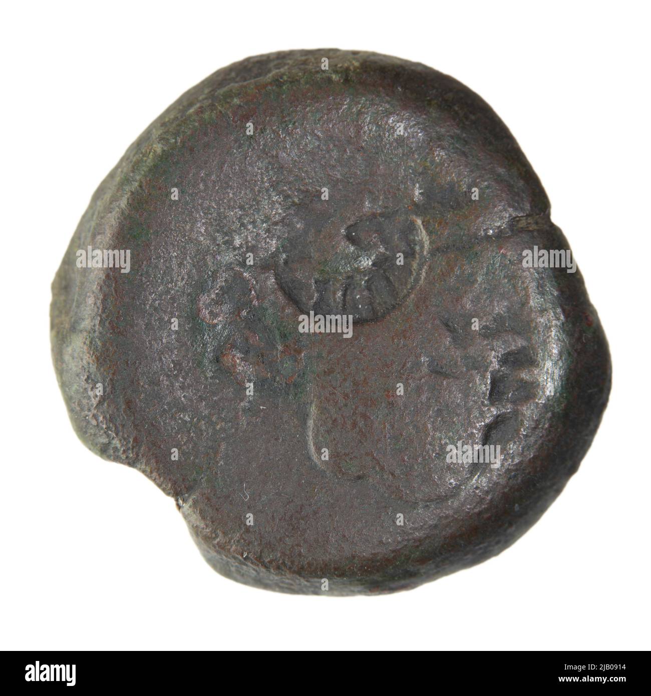 Grèce, Sarmacja, Olmia, vers la première moitié du deuxième siècle avant J.-C., AE Mint Banque D'Images