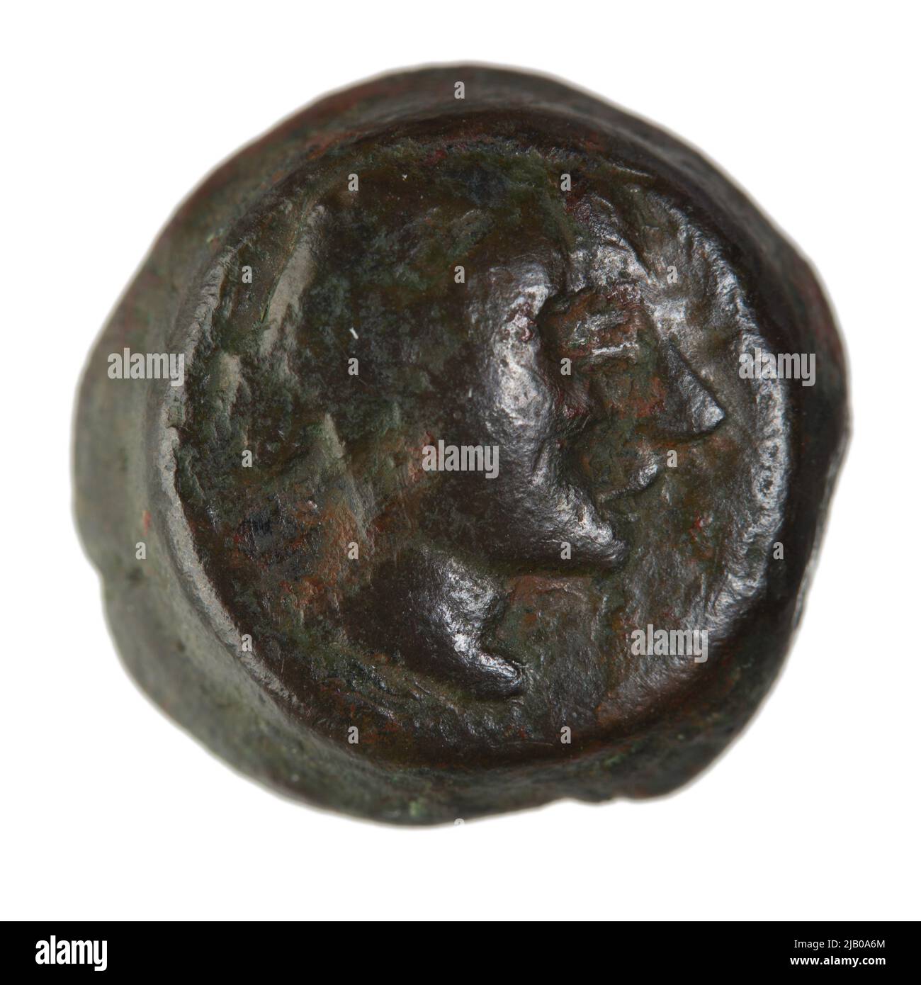 Grèce, Sarmacja, Olmia, vers la première moitié du deuxième siècle avant J.-C., AE Mint Banque D'Images