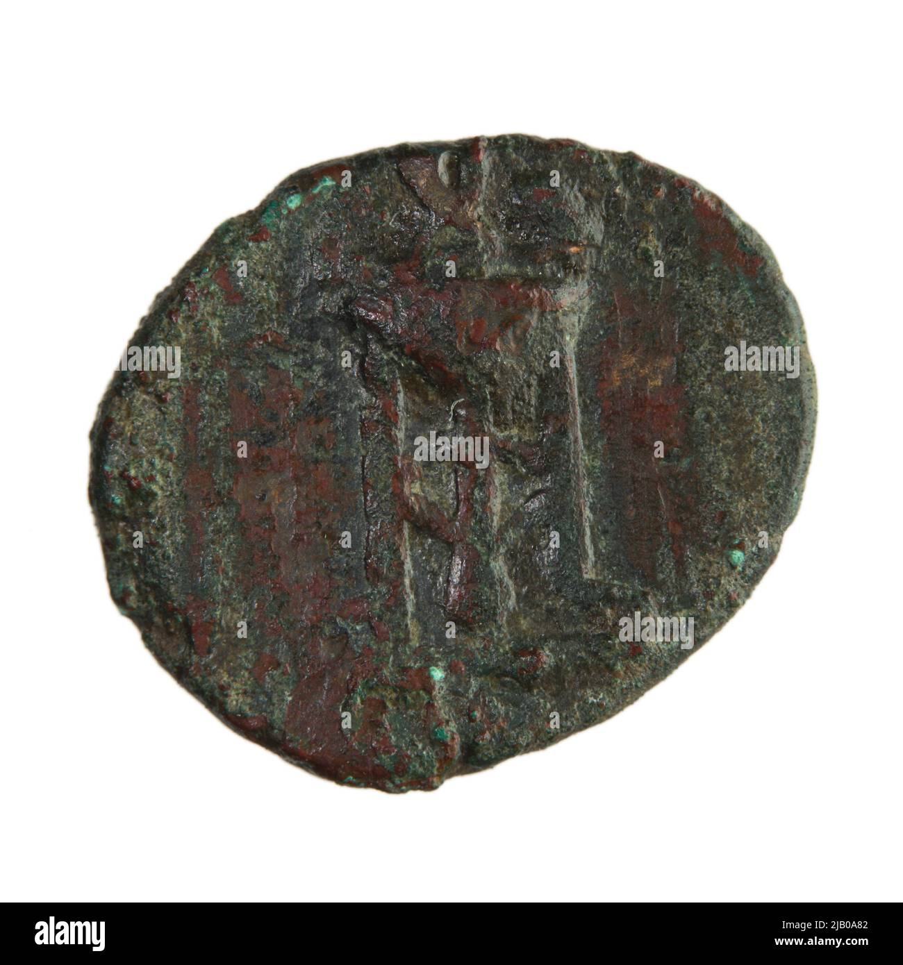 Kimerian Bospor, Pantikapajon, fin du deuxième début du premier siècle avant J.-C.; AE Panticapaeum menthe Banque D'Images