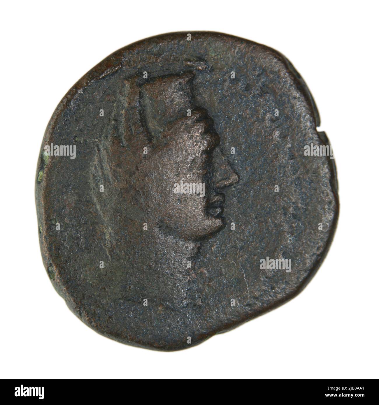 Grèce, Kimerian Bospor, Panticbajon comme Cezarea, fin du premier siècle av. J.-C., bronze (AE) Panticapaeum Banque D'Images