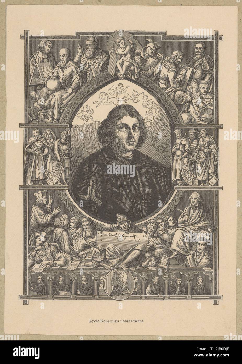 La vie de Copernic [Mikołaj Kopernik] Unknown, Oleszczyński, Antoni (1794–1879) Banque D'Images