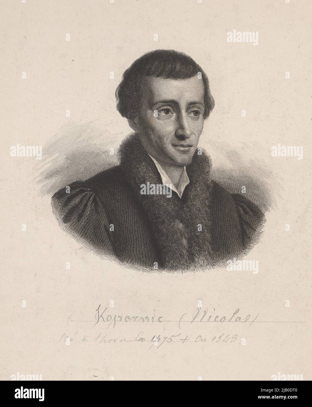 [Nicholas Copernicus] Conquy, Ephraim (1809 1843), Durupt, Charles Barthélemy Jean (1804 1838) Banque D'Images