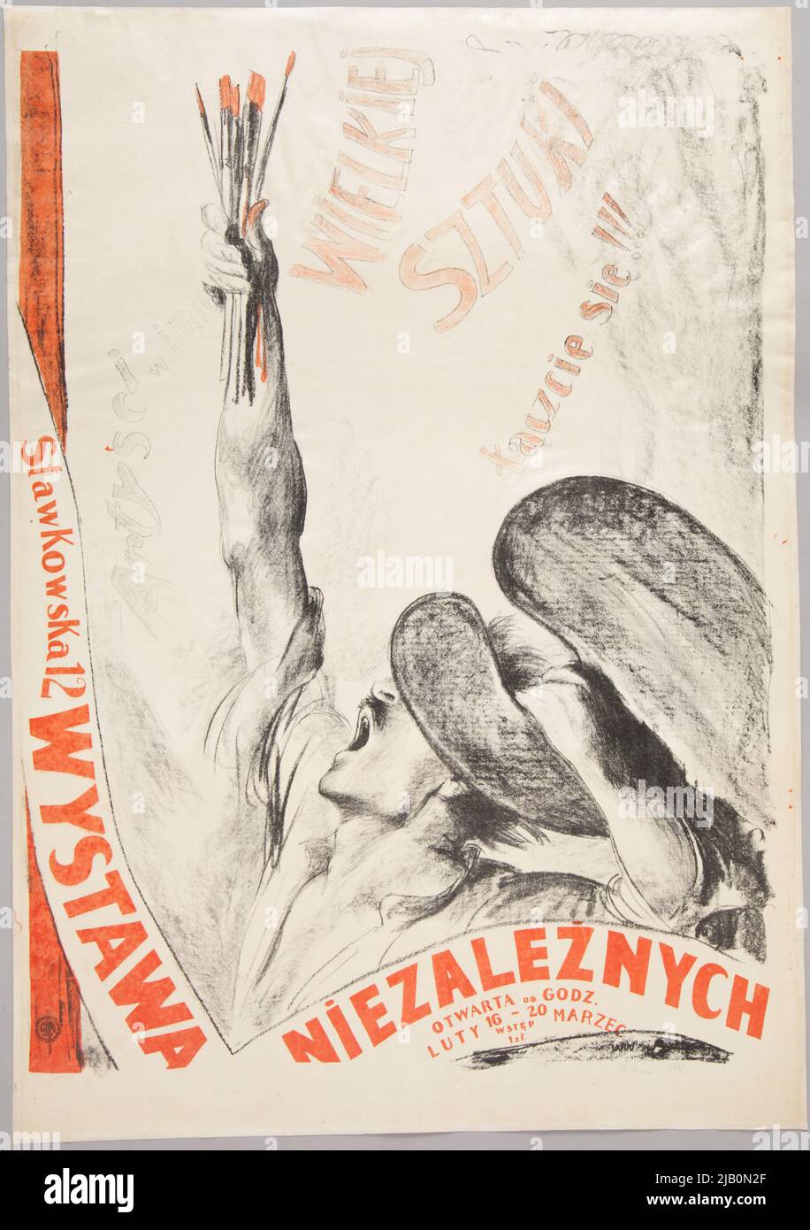 Exposition indépendante. Zak Aureliusz Pruszcz Skieł, Weiss, Wojciech (1875 1950) Banque D'Images Exposition indépendante. Zak Aureliusz Pruszcz Skieł, Weiss, Wojciech (1875 1950) Banque D'Images