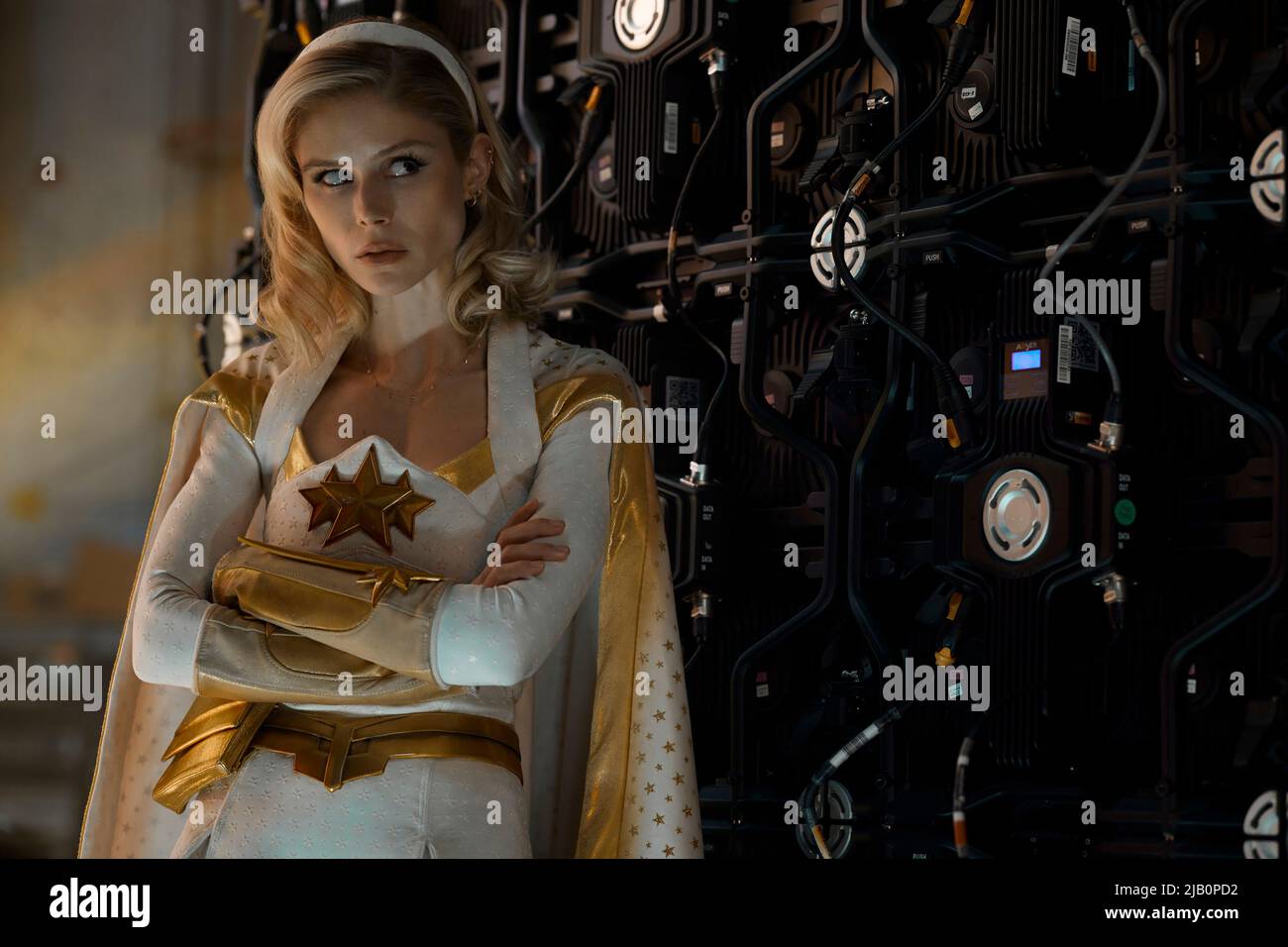 Les garçons (séries télé) saison 3: Erin Moriarty comme Annie janvier / Starlight Banque D'Images