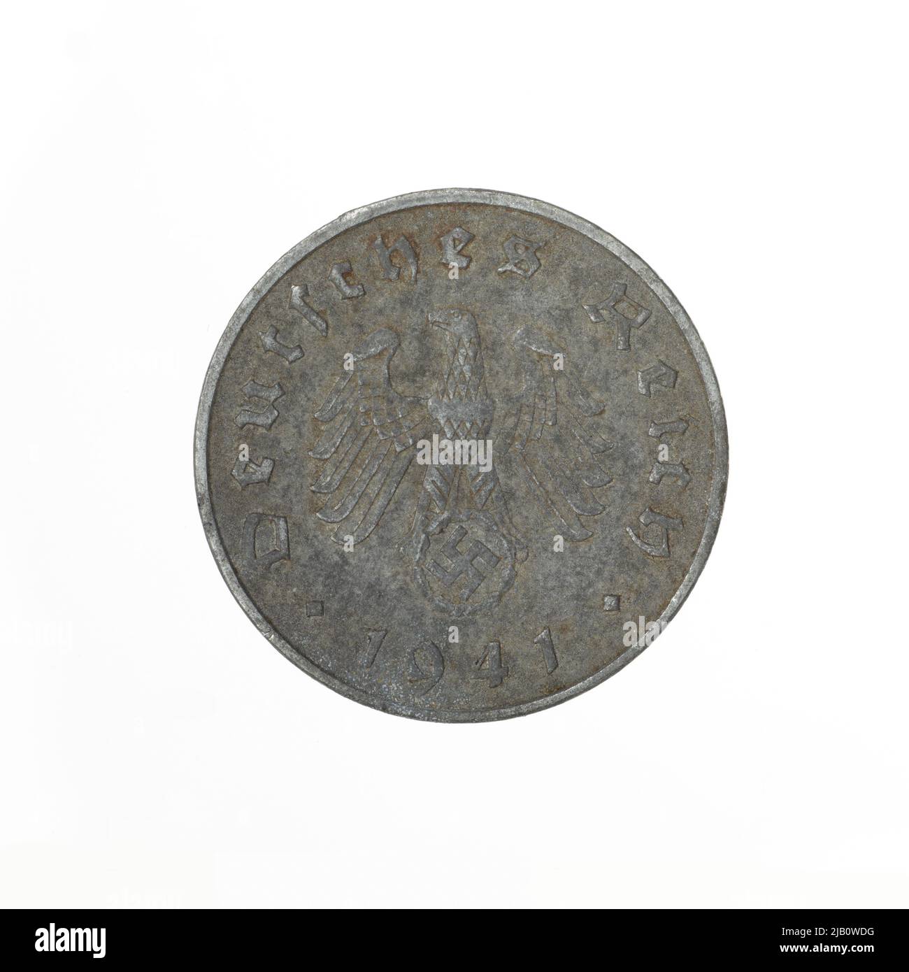 Allemagne, le troisième Reich allemand (1933 1945), 10 pfennigs, Berlin; 1941 Mennica Berlin, Schweitzer, Hans Herbert (1901 1980), Vogt, Otto Banque D'Images