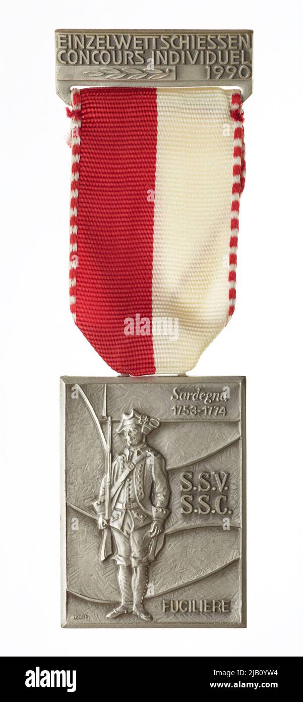 Insigne commémoratif du concours fédéral Strzelec Kramer, Paul Banque D'Images