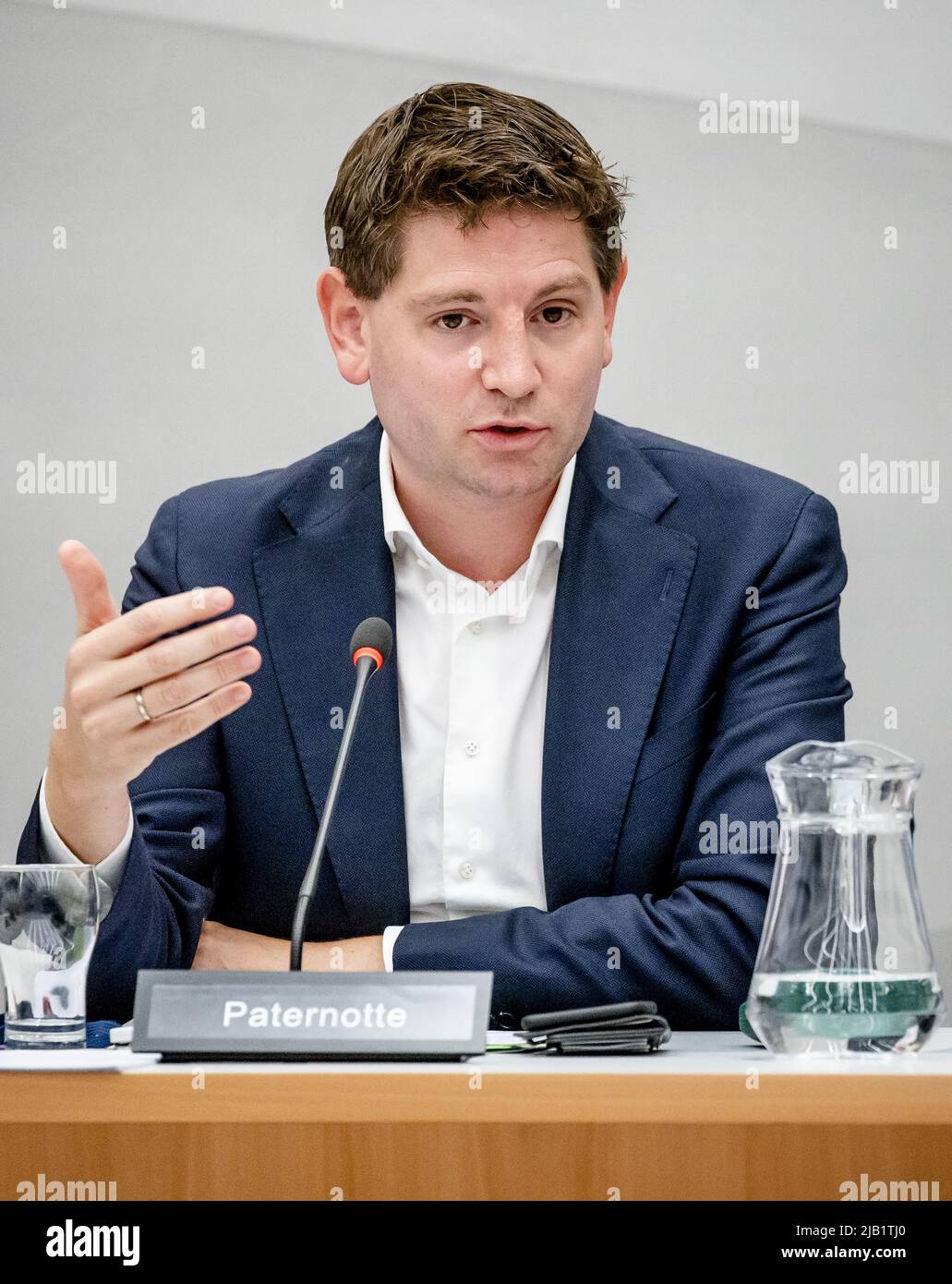 2022-06-02 10:19:12 LA HAYE - Jan Paternotte (D66) lors d'un débat en commission à la Chambre des représentants sur l'éthique médicale et le don d'organes. ANP SEM VAN DER WAL pays-bas sortie - belgique sortie Banque D'Images