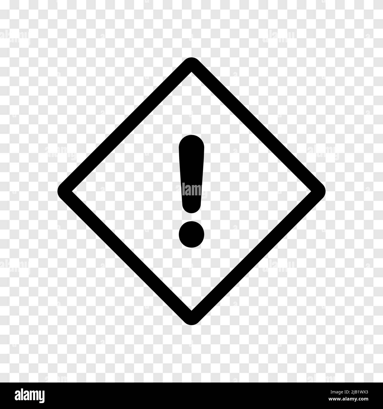 Icône de signalisation routière sur fond transparent Illustration de Vecteur