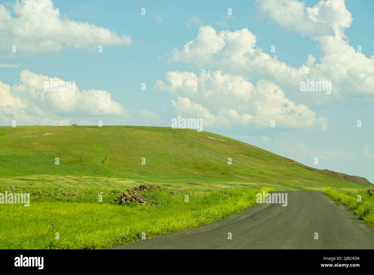 Belles routes du sud-est de la Turquie Banque D'Images