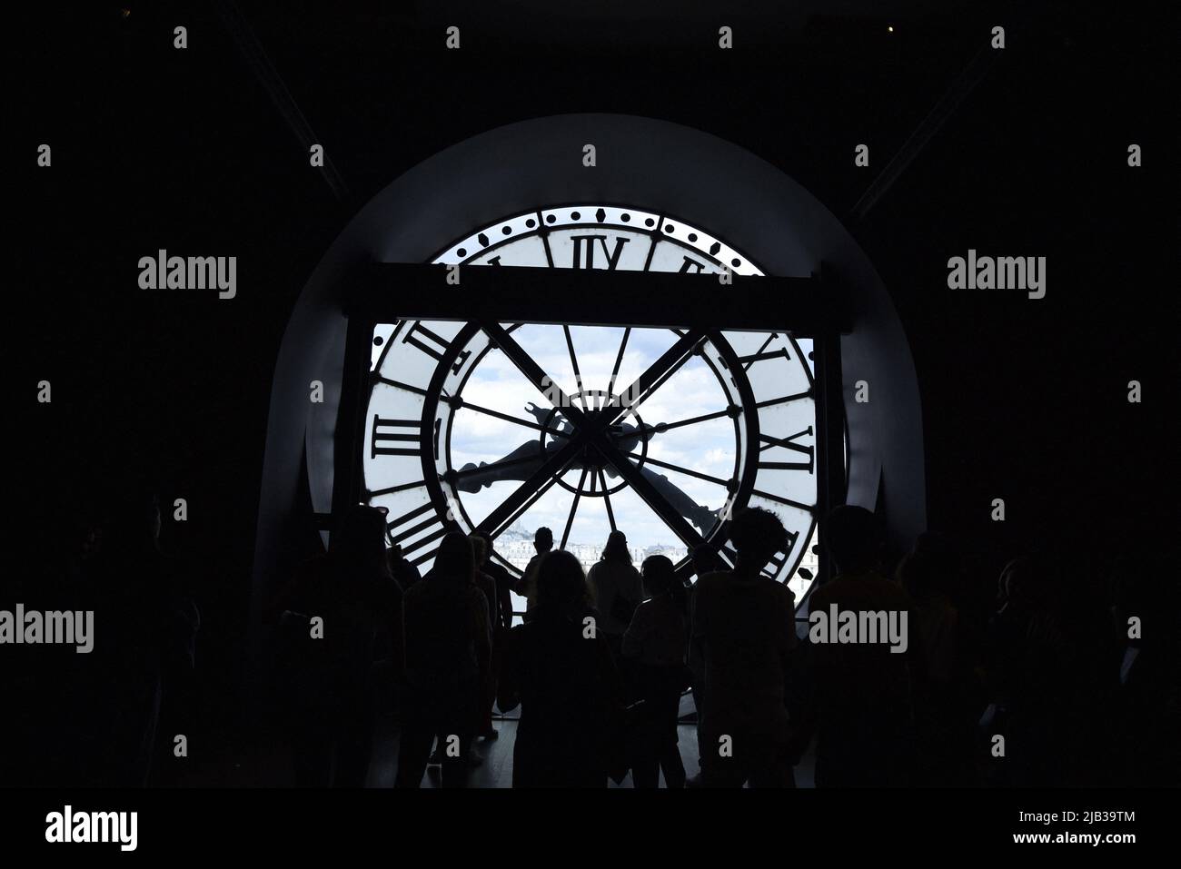 Horloge du musée d'Orsay à Paris, France sur 31 mai 2022. Photo de Patrice Pierrot/ABACAPRESS.COM Banque D'Images