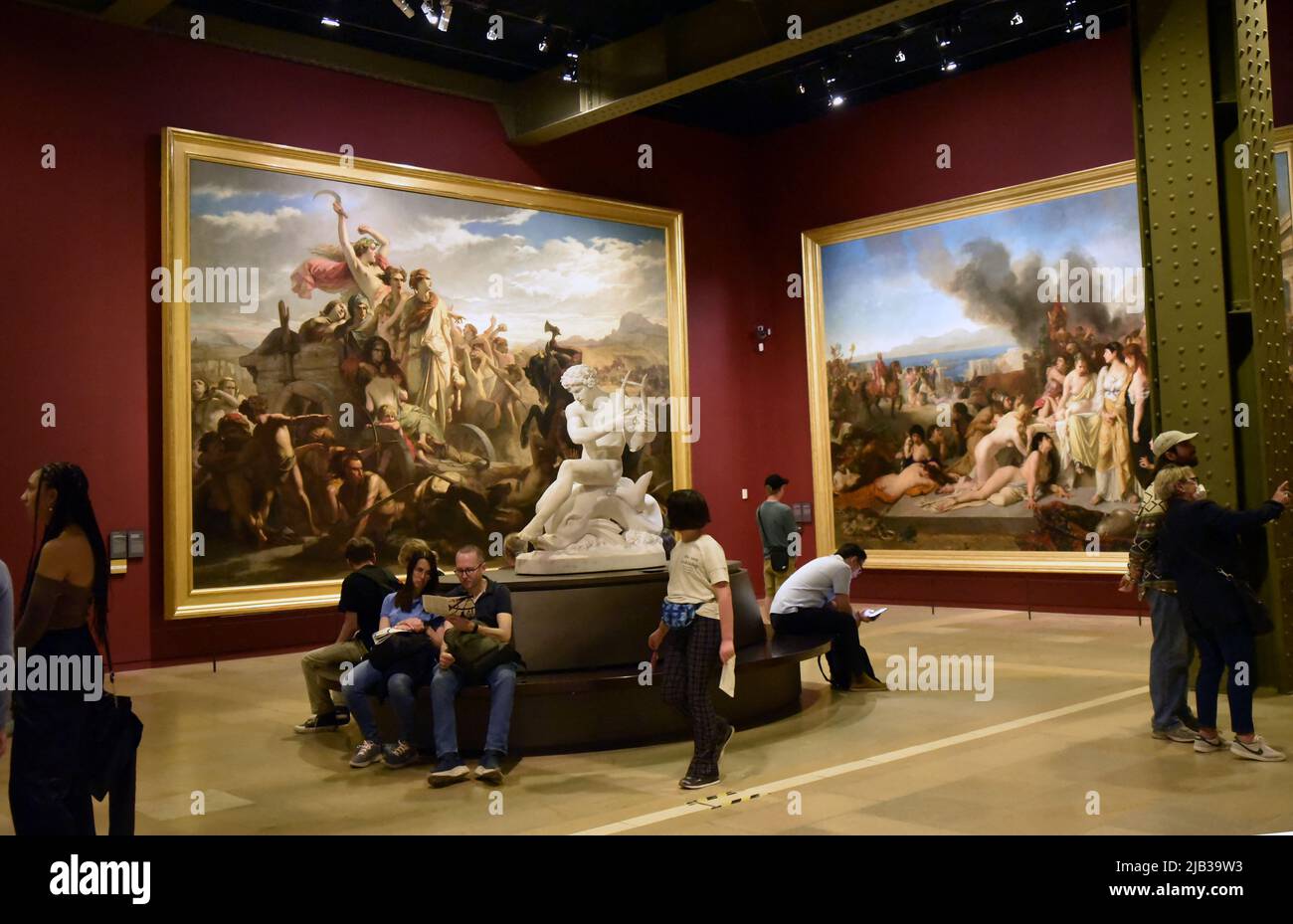 Salle impressionniste au Musée d'Orsay à Paris, France sur 31 mai 2022. Photo de Patrice Pierrot/ABACAPRESS.COM Banque D'Images