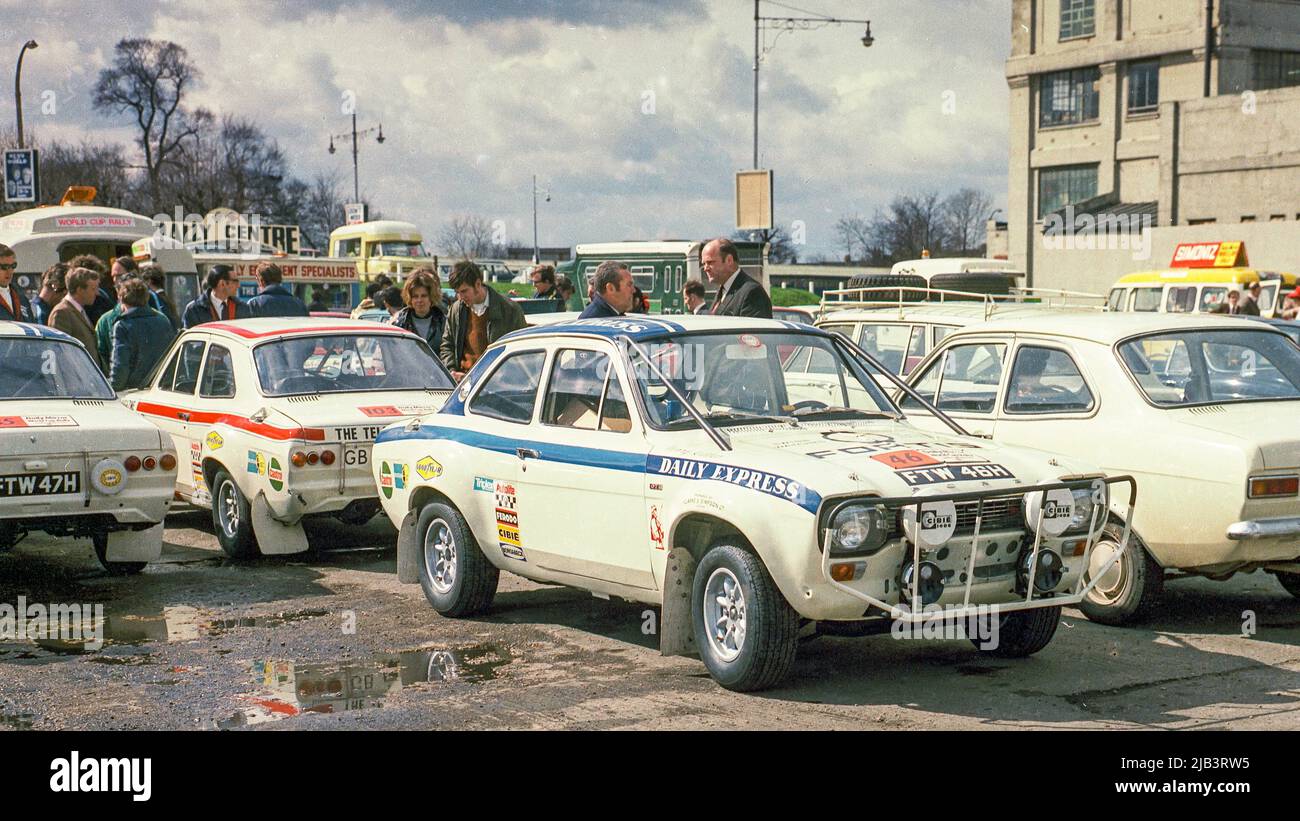 FTW 48H Works Ford Escort 1970 Banque D'Images