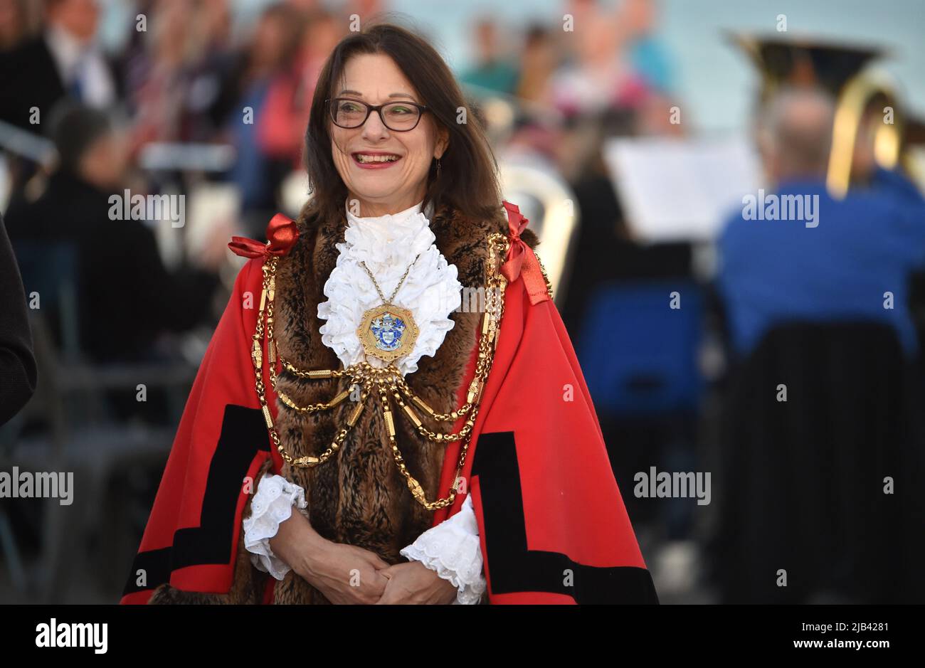 Hove , Brighton, RoyaumeUni 2nd juin 2022 le maire de Brighton et conseiller de Hove Lizzie