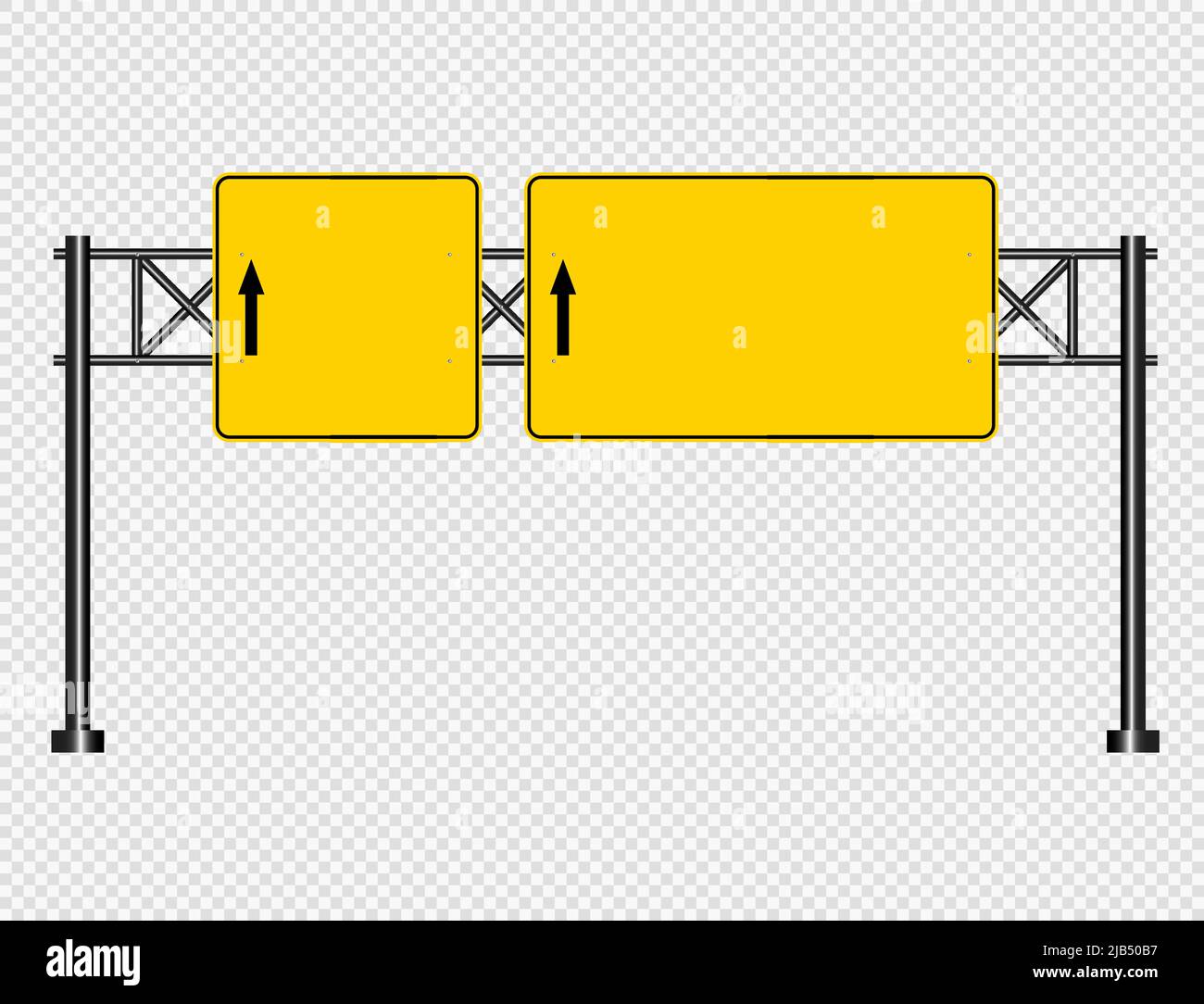 Panneau de signalisation bleu, panneaux de signalisation isolés sur fond transparent. Illustration vectorielle Illustration de Vecteur