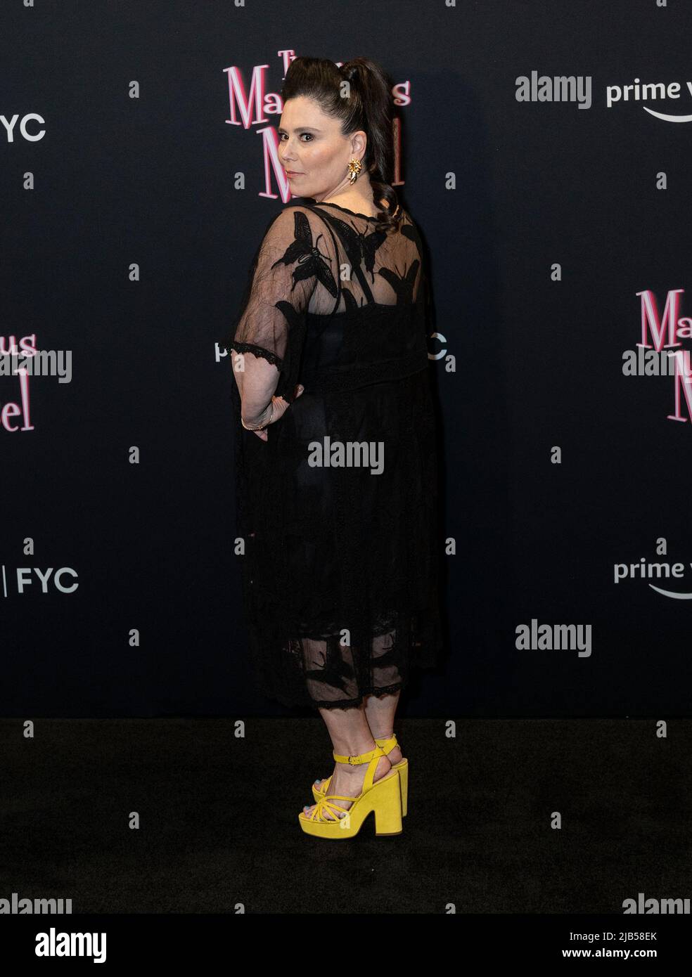 2 juin 2022, New York, New York, Etats-Unis: Alex Borstein assiste à la merveilleuse Mme Maisel Emmys FYC aux studios Steiner (Credit image: © Lev Radin/Pacific Press via ZUMA Press Wire) Banque D'Images
