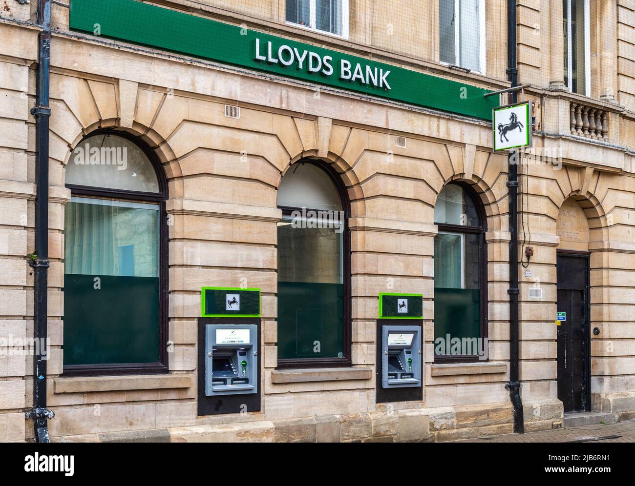 Lloyds Bank à Lincoln, Lincolnshire, Royaume-Uni. Banque D'Images