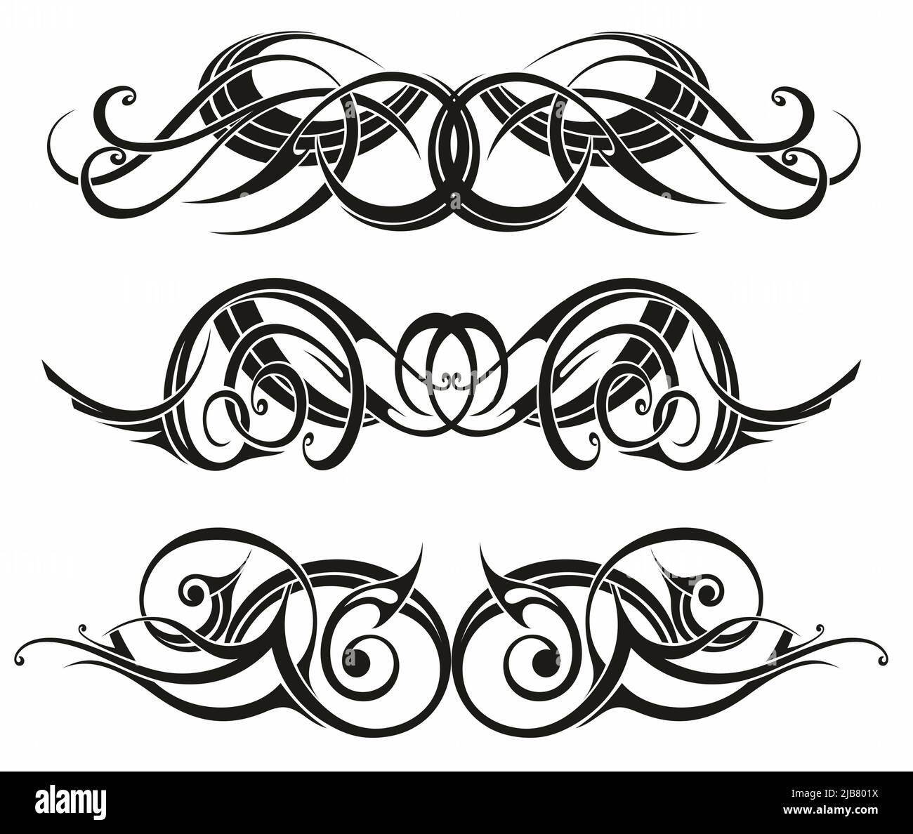 Art tribal Art Design . Illustration vectorielle Banque D'Images