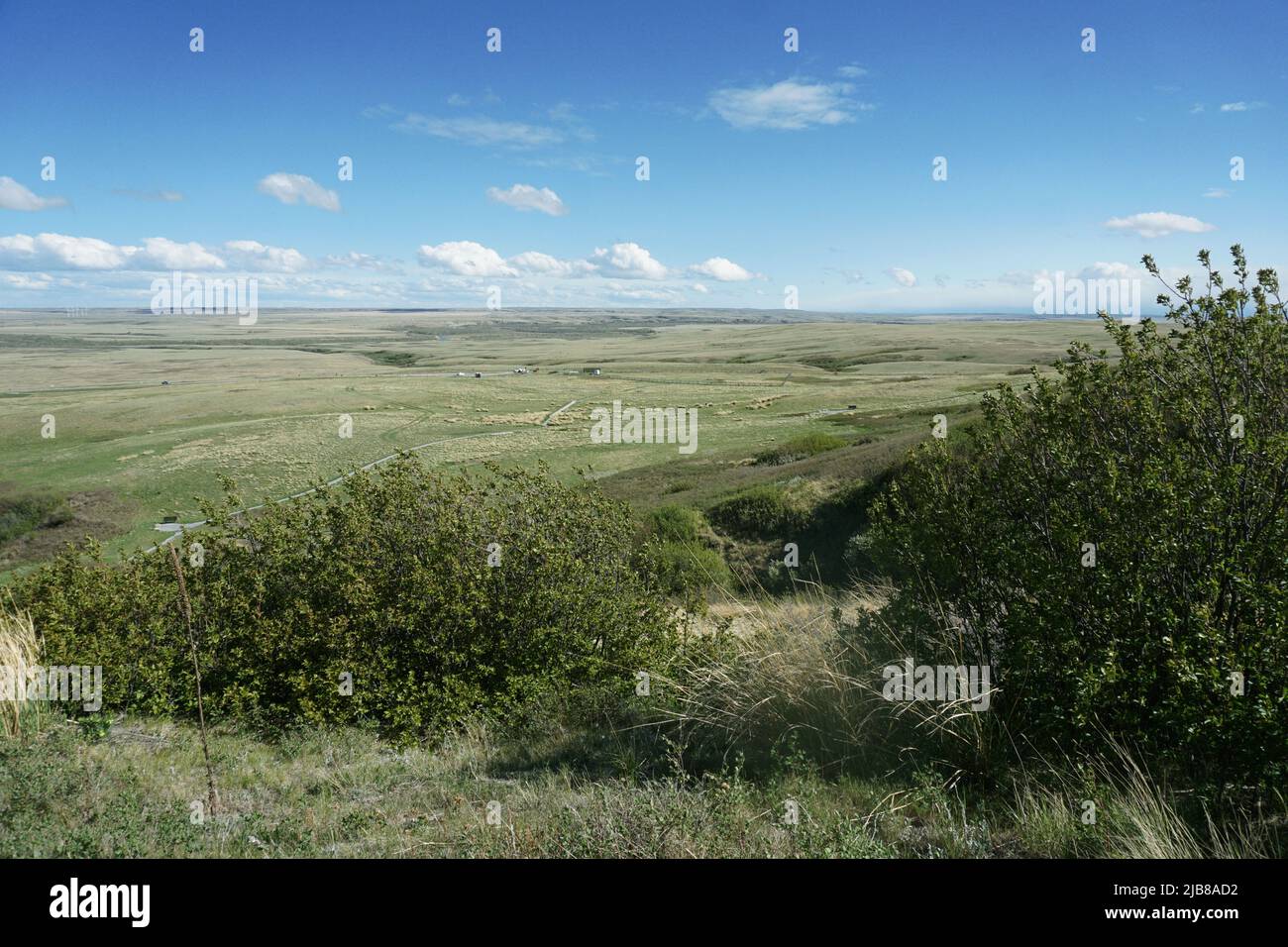 Sud de l'Alberta Prairies Banque D'Images