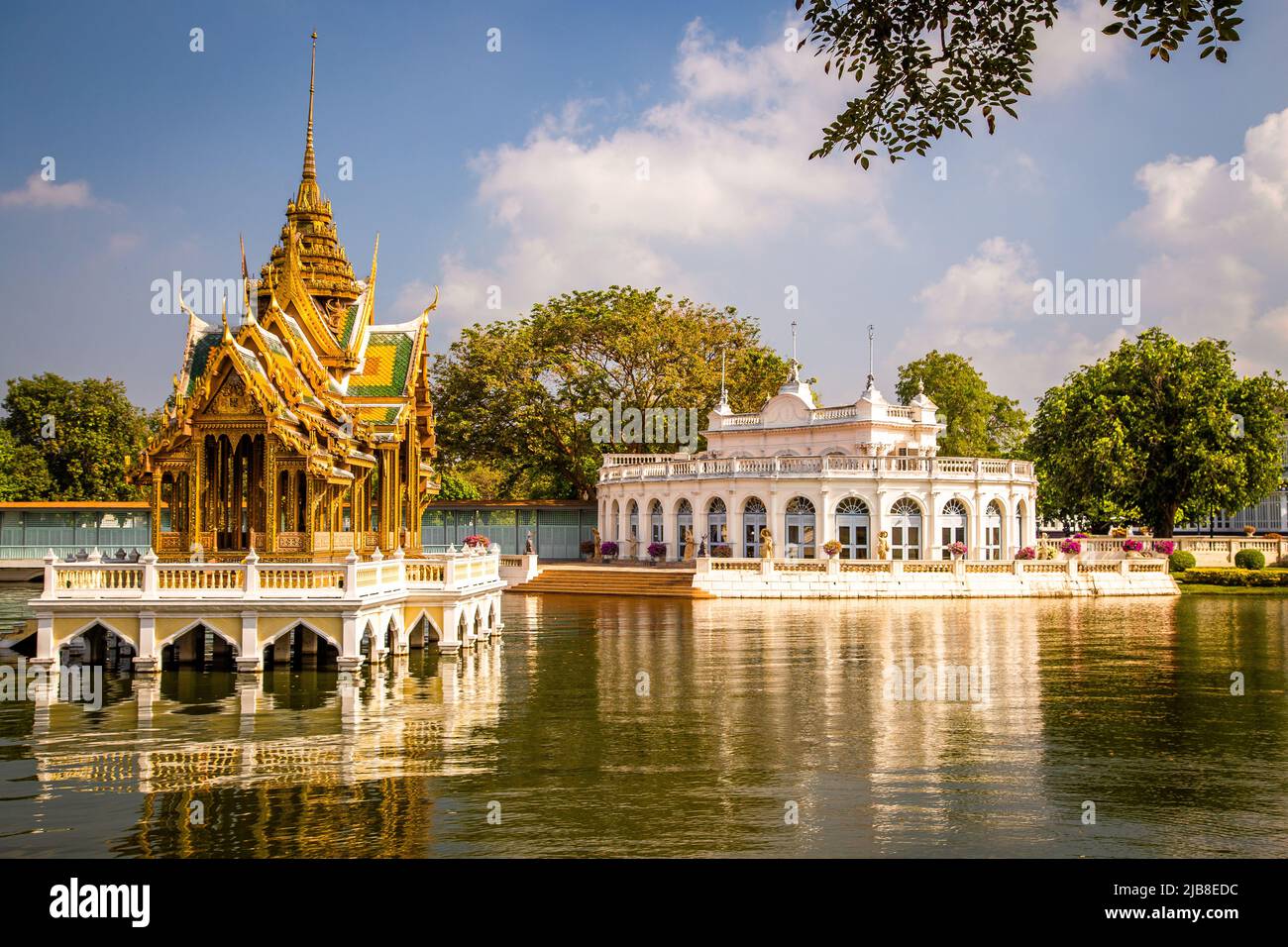 Bang Pa au Palais Royal de Phra Nakhon si Ayutthaya, Thaïlande Banque D'Images