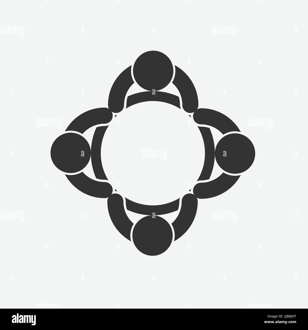 Icône de réunion d'affaires, les personnes sont en réunion dans la salle. Illustration de Vecteur Icône de réunion d'affaires, les personnes sont en réunion dans la salle. Illustration de Vecteur