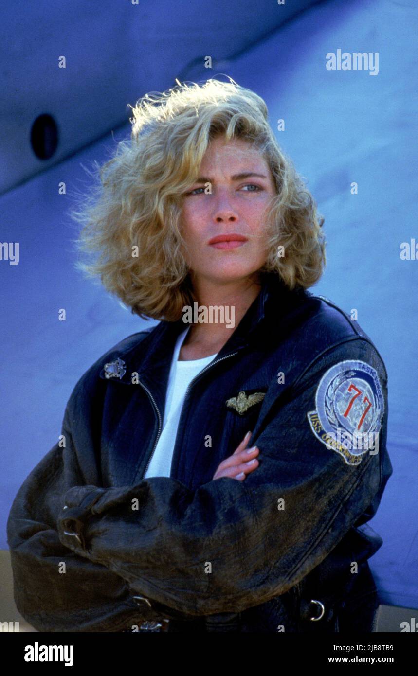 KELLY MCGILLIS dans TOP GUN (1986), dirigé par TONY SCOTT. Crédit : PHOTOS / Album PARAMOUNT Banque D'Images