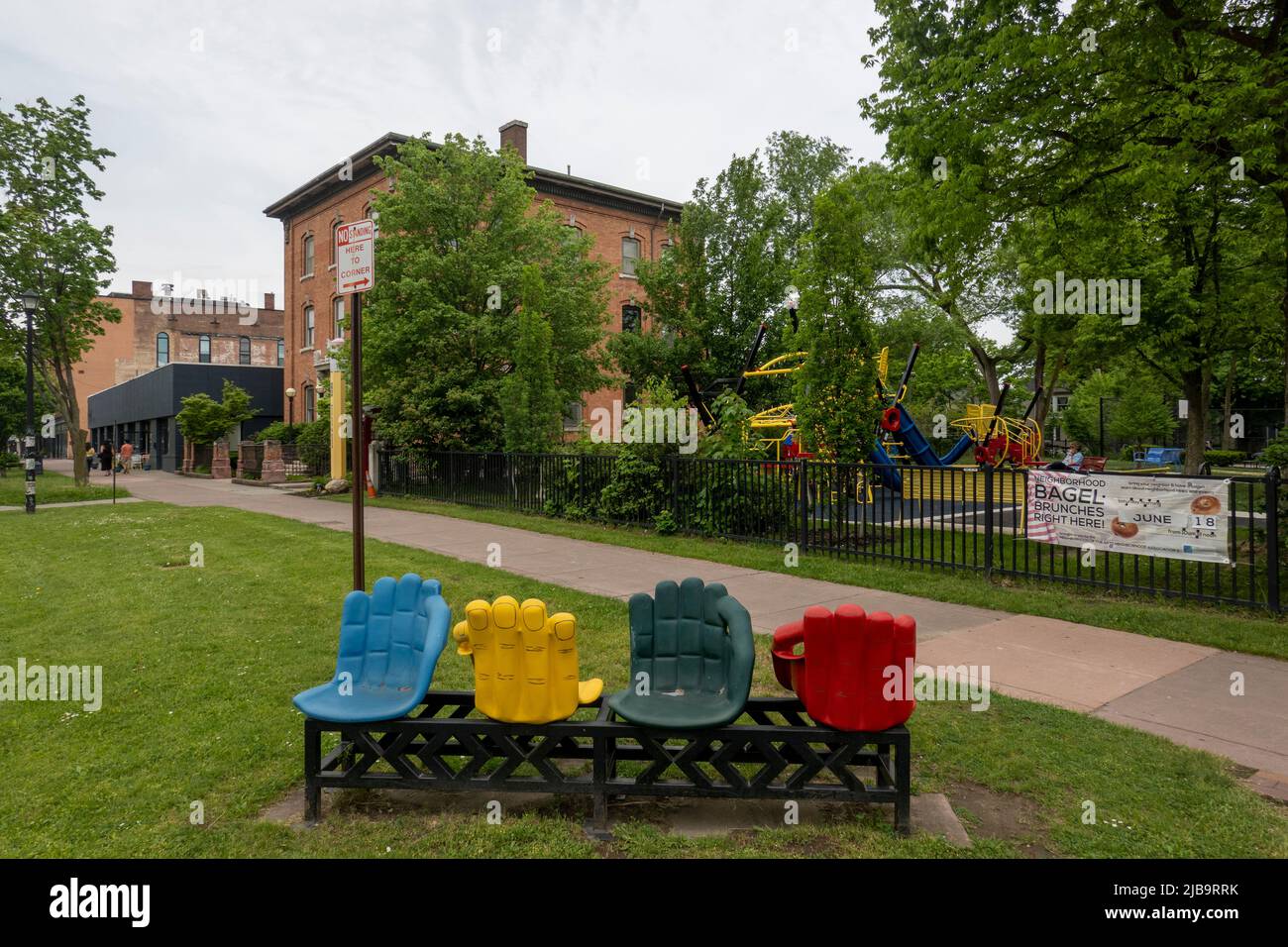 Centre littéraire Writers & Books à Rochester, New York Banque D'Images