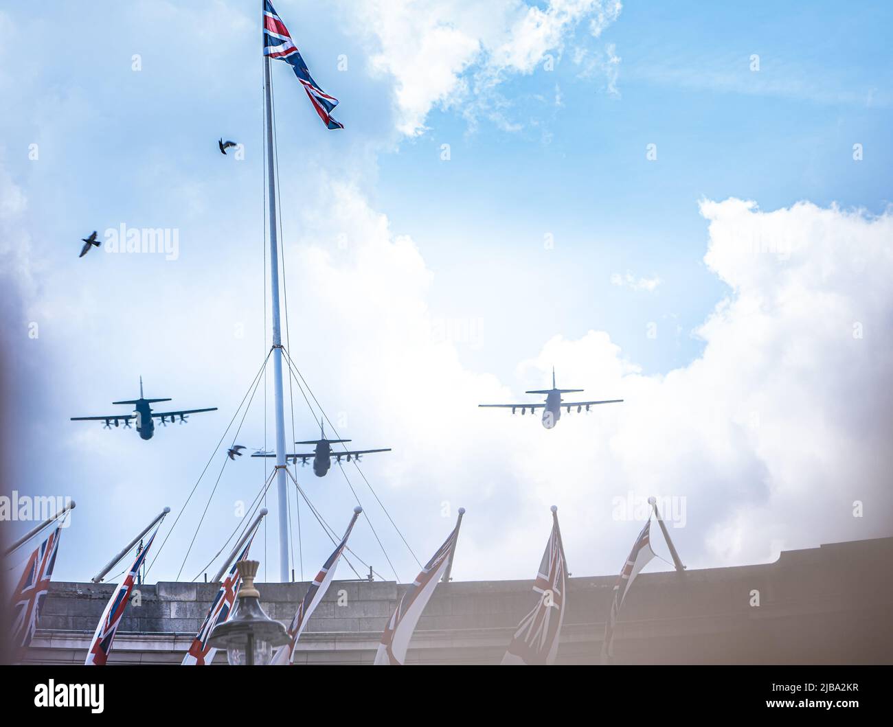 Jubilé de platine, Londres 2022 Banque D'Images