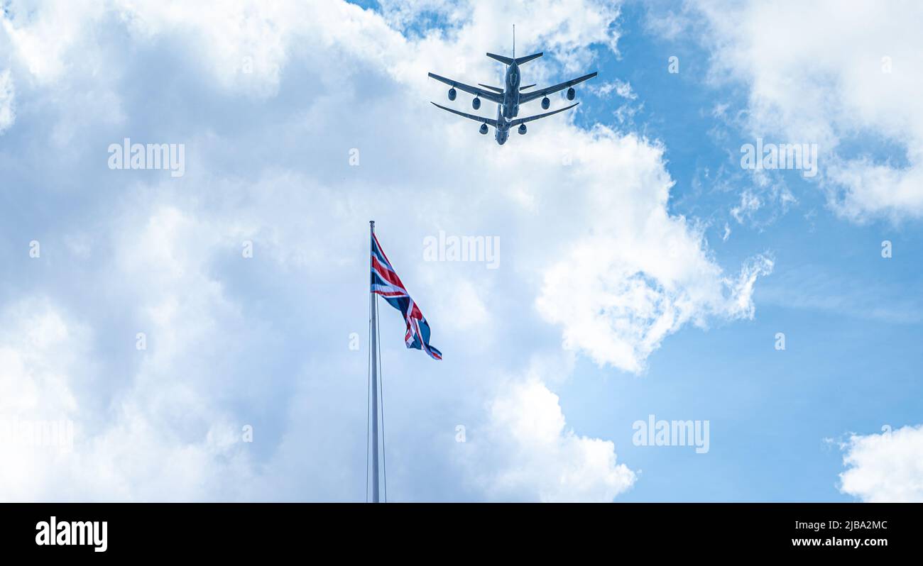 Jubilé de platine, Londres 2022 Banque D'Images