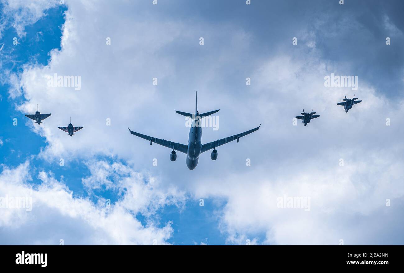 Jubilé de platine, Londres 2022 Banque D'Images