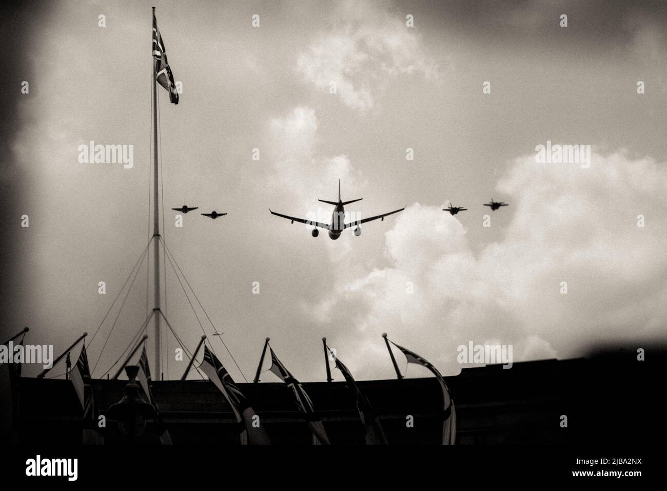 Jubilé de platine, Londres 2022 Banque D'Images