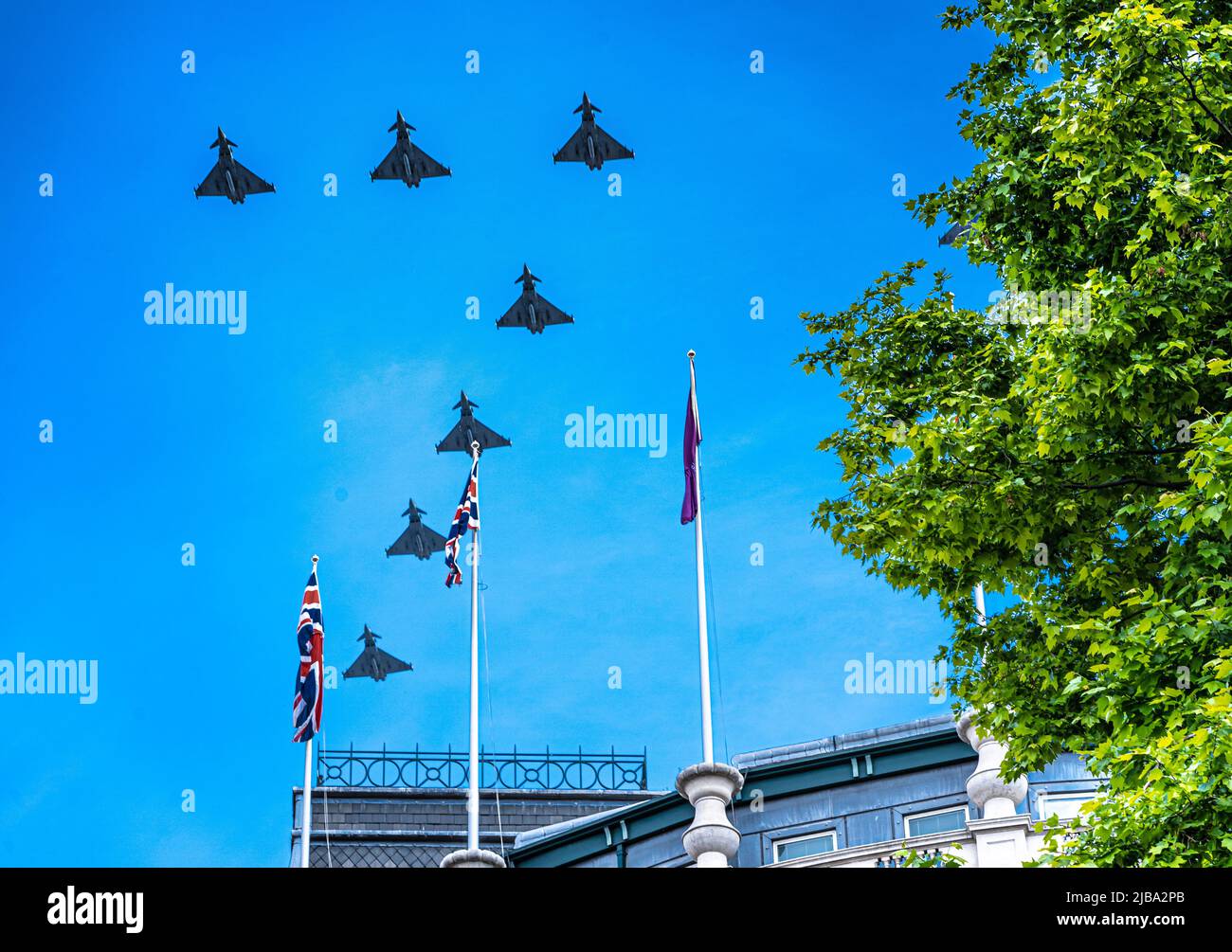 Jubilé de platine, Londres 2022 Banque D'Images