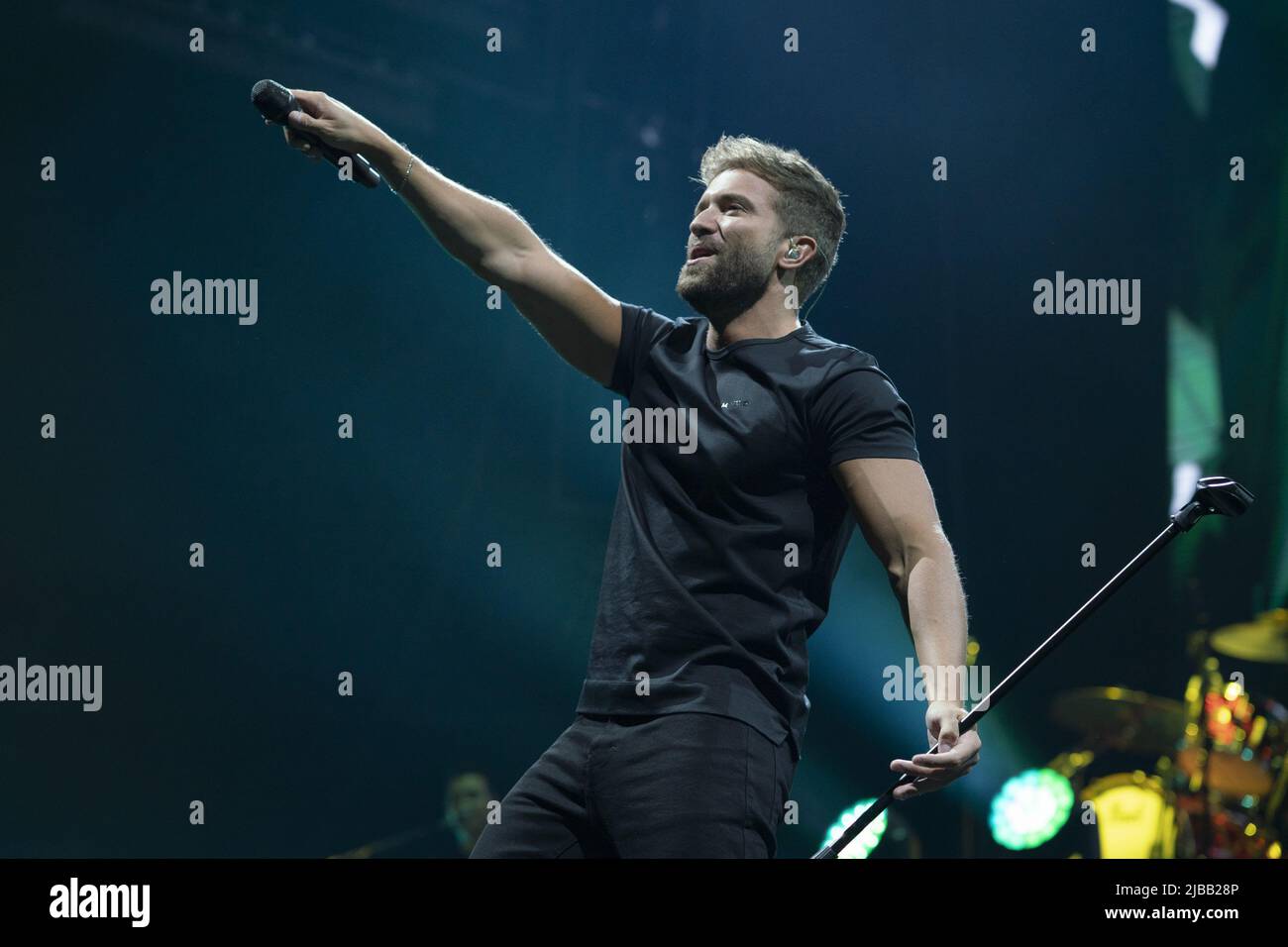 Pablo Alboran concert à Madrid, Espagne avec: Pablo Alboran où: Madrid, Espagne quand: 06 juillet 2021 crédit: Oscar Gonzalez/WENN Banque D'Images