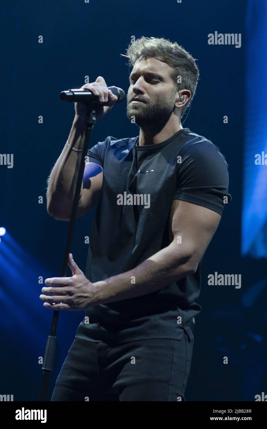 Pablo Alboran concert à Madrid, Espagne avec: Pablo Alboran où: Madrid, Espagne quand: 06 juillet 2021 crédit: Oscar Gonzalez/WENN Banque D'Images