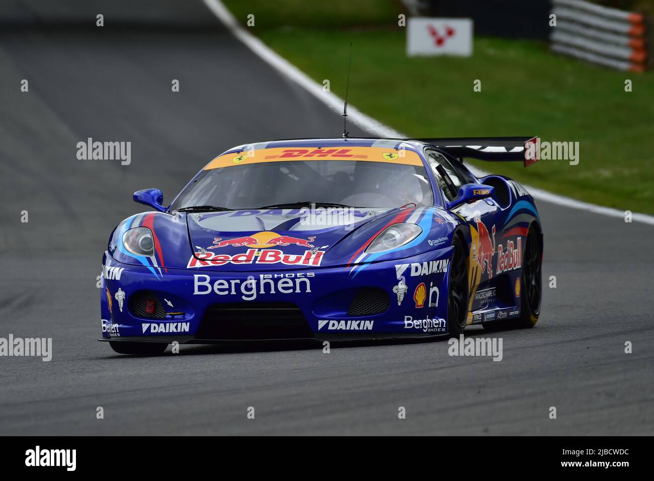 Christopher Compton Goddard, Ferrari 430, Masters Endurance Legends, voitures de sport qui ont couru de 1995 à 2017 dans une variété de séries telles que; WEC, ALM Banque D'Images