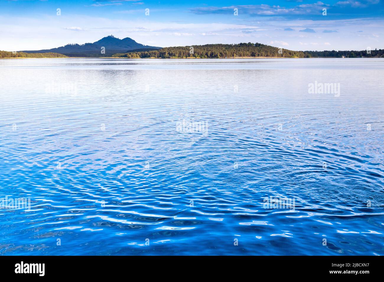 Machovo jezero, Máchův kraj, Ceska republika / Lac de Macha, république Tchèque Banque D'Images